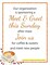 Great Papers! Latte Coffee Beans Letterhead, for Invitations, Announcements and Personal Messages, Printer Friendly 8.5”x11”, 50 Pack